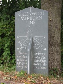 Greenwich Meridian Marker; England; Cambridgeshire; Toft